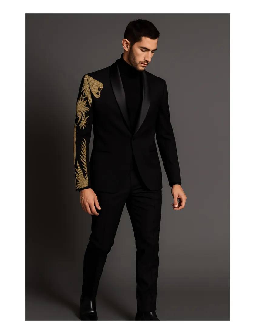 Noir Panther Suit Set